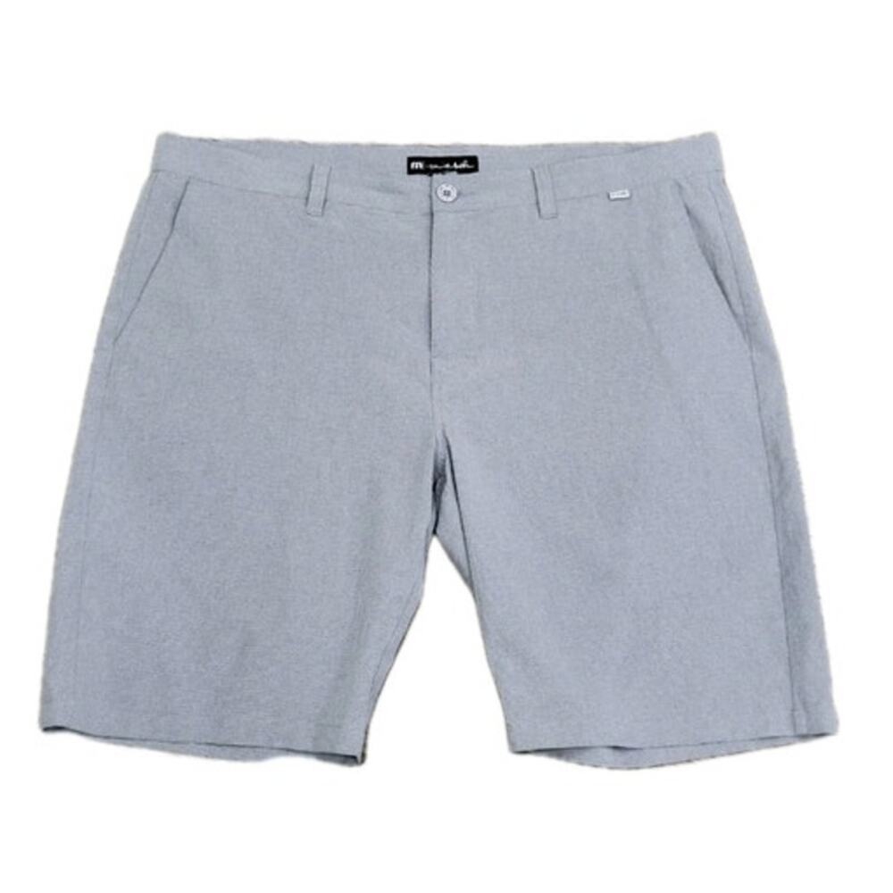 Travis Mathew‎ Men's Golf Shorts Size 42 Gray Pockets Performance Stretch